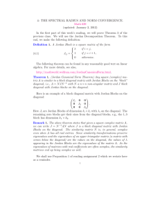 4: THE SPECTRAL RADIUS AND NORM CONVERGENCE.