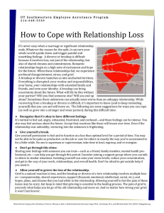 How to Cope with Relationship Loss
