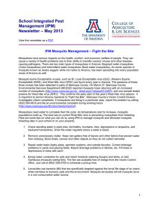 School Integrated Pest Management (IPM) – May 2013