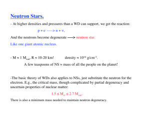 Neutron Stars.