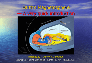 Earth’s Magnetosphere — A very quick introduction