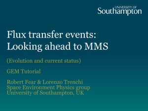 Flux transfer events: Looking ahead to MMS