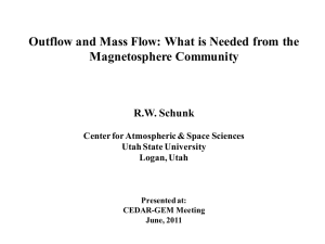 Outflow and Mass Flow: What is Needed from  the