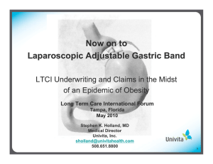 Now on to Laparoscopic Adjustable Gastric Band