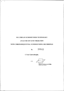 MULTIBEAM ECHOSOUNDER TECHNOLOGY ANALYSIS OF SAND MIGRATION WITH CHRONOSEQUENTIAL ECHOSOUNDING RECORDINGS