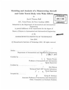 Modeling  and  Analysis  of  a ... JUN  2 3 2010 Jacob  Thomas  Hall by