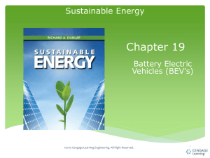 Chapter 19 Sustainable Energy  