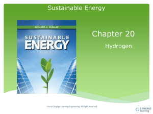 Chapter 20 Sustainable Energy 