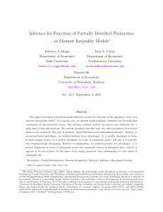 Inference for Functions of Partially Identified Parameters in Moment Inequality Models