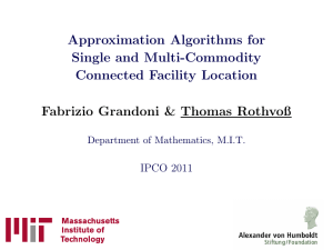 Approximation Algorithms for Single and Multi-Commodity Connected Facility Location