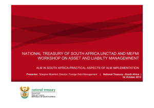 NATIONAL TREASURY OF SOUTH AFRICA,UNCTAD AND MEFMI 1