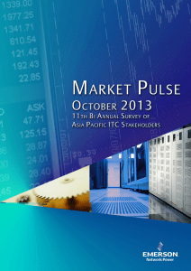 IT&amp;C Market Pulse  Bi Annual poll IT&amp;C Infrastructure Professionals October 2013