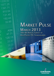 IT&amp;C Market Pulse  Bi Annual poll IT&amp;C Infrastructure Professionals March 2013