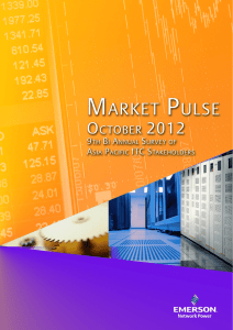 IT&amp;C Market Pulse  Bi Annual poll IT&amp;C Infrastructure Professionals October 2012