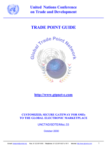 TRADE POINT GUIDE United