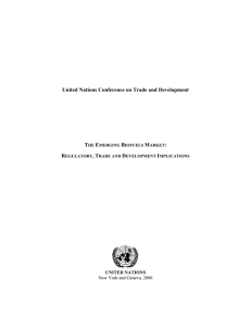 United Nations Conference on Trade and Development T E B