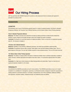 Our Hiring Process