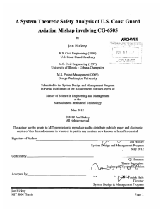 A  System  Theoretic  Safety  Analysis ... Aviation  Mishap involving  CG-6505 Jon  Hickey ARCHIVES