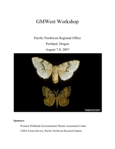 GMWest Workshop  Pacific Northwest Regional Office Portland, Oregon