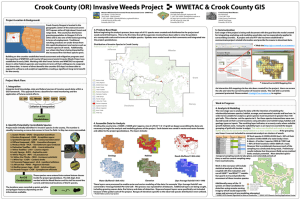 Crook County (OR) Invasive Weeds Project     ...