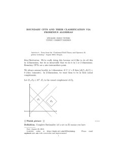 BOUNDARY CFTS AND THEIR CLASSIFICATION VIA FROBENIUS ALGEBRAS