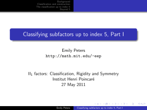 Classifying subfactors up to index 5, Part I