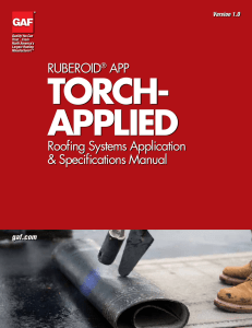 TORCH- APPLIED RUBEROID APP