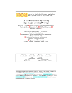 On the Perspectives Opened by Right Angle Crossing Drawings