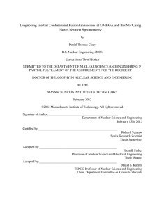 Diagnosing Inertial Confinement Fusion Implosions at OMEGA and the NIF... Novel Neutron Spectrometry