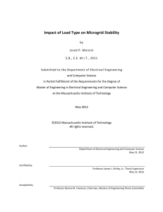 ! Impact!of!Load!Type!on!Microgrid!Stability!