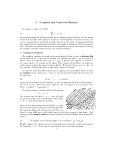 G. Graphical and Numerical Methods