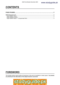 CONTENTS www.studyguide.pk