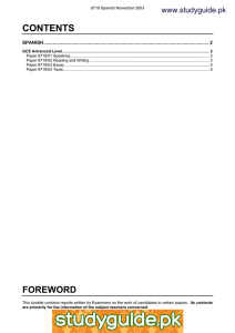 CONTENTS www.studyguide.pk