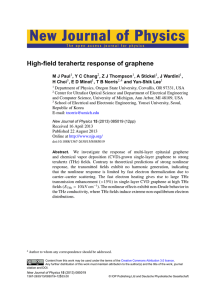 High-field terahertz response of graphene