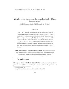 Weyl’s type theorems for algebraically Class A operators