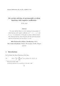 On certain subclass of meromorphic p-valent functions with negative coefficients