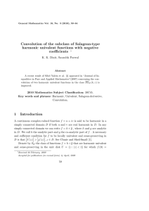 Convolution of the subclass of Salagean-type harmonic univalent functions with negative coefficients