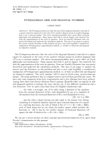 Acta Mathematica Academiae Paedagogicae Nyregyhaziensis (1999), 1{7