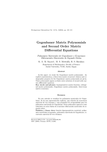 Gegenbauer Matrix Polynomials and Second Order Matrix Differential Equations