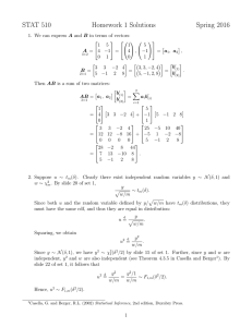 STAT 510 Homework 1 Solutions Spring 2016