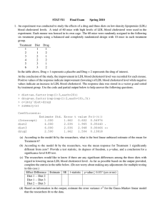 STAT 511 Final Exam Spring 2010