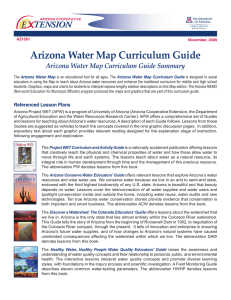 Arizona Water Map Curriculum Guide E    TENSION