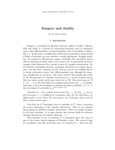 Surgery and duality