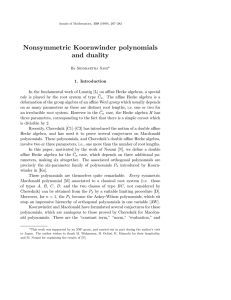 Nonsymmetric Koornwinder polynomials and duality