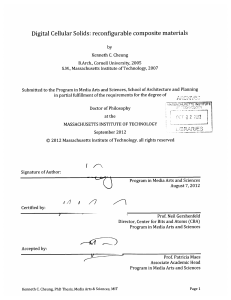 Digital Cellular Solids:  reconfigurable  composite  materials