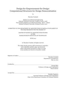 Design-for-Empowerment-for-Design: Computational Structures for Design Democratization