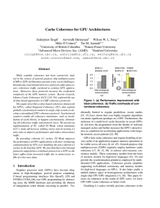 Cache Coherence for GPU Architectures