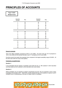 PRINCIPLES OF ACCOUNTS