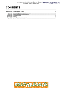 CONTENTS www.studyguide.pk