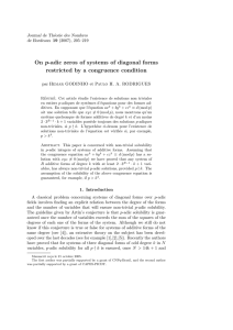 On p-adic zeros of systems of diagonal forms